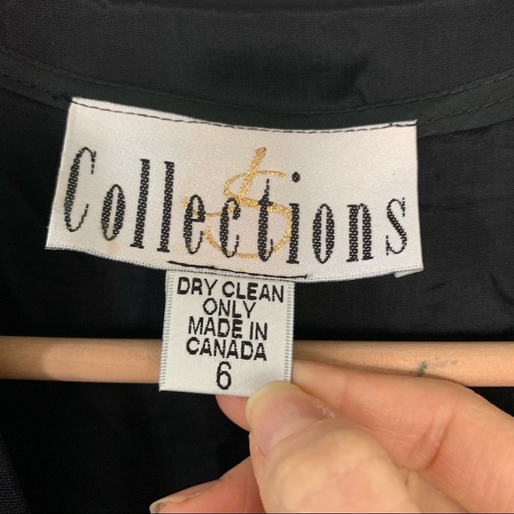 Vintage NWT 90’s Black Vest Jumpsuit • Small - Picture 8 of 13